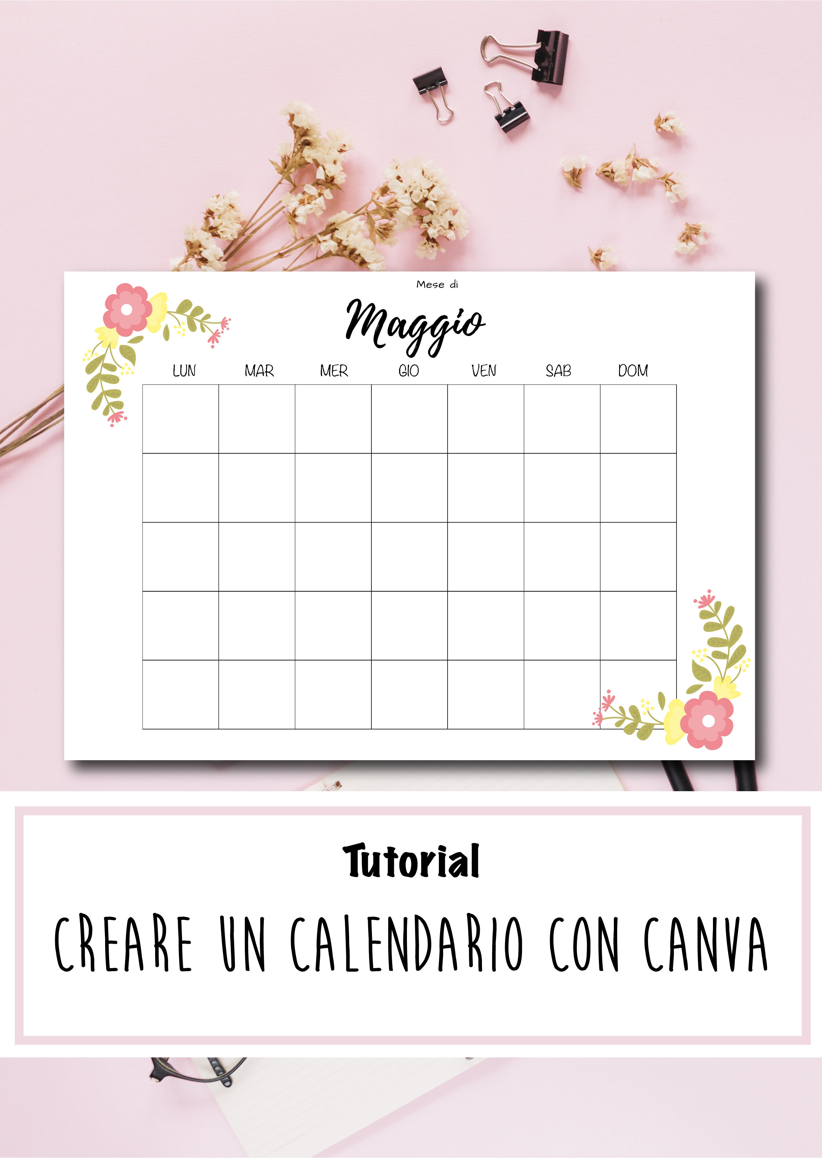 Come Creare Un Calendario Per Planner Con Canva Scripta Manent Torino